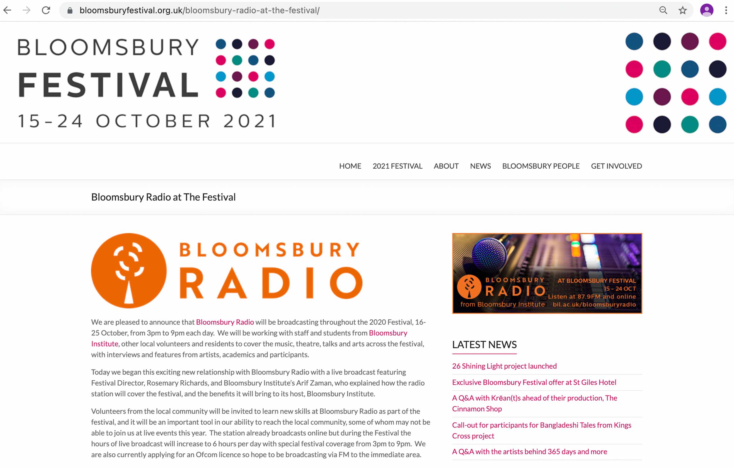 Bloomsbury Radio
